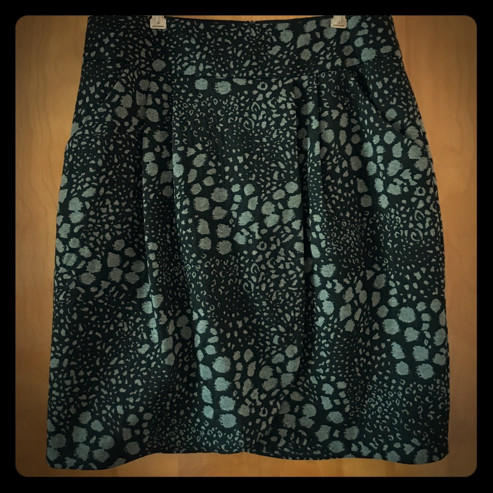 Leopard Print Pencil Skirt